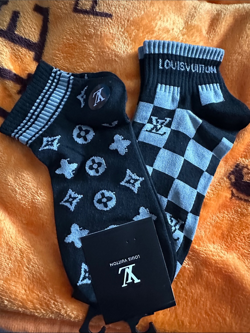 Socks 2 pair designer